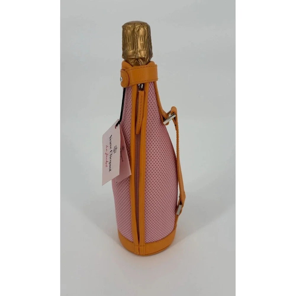 New with Tags Veuve Clicquot Rosé Champagne Bag Cooler Carrier 750mL France Rare